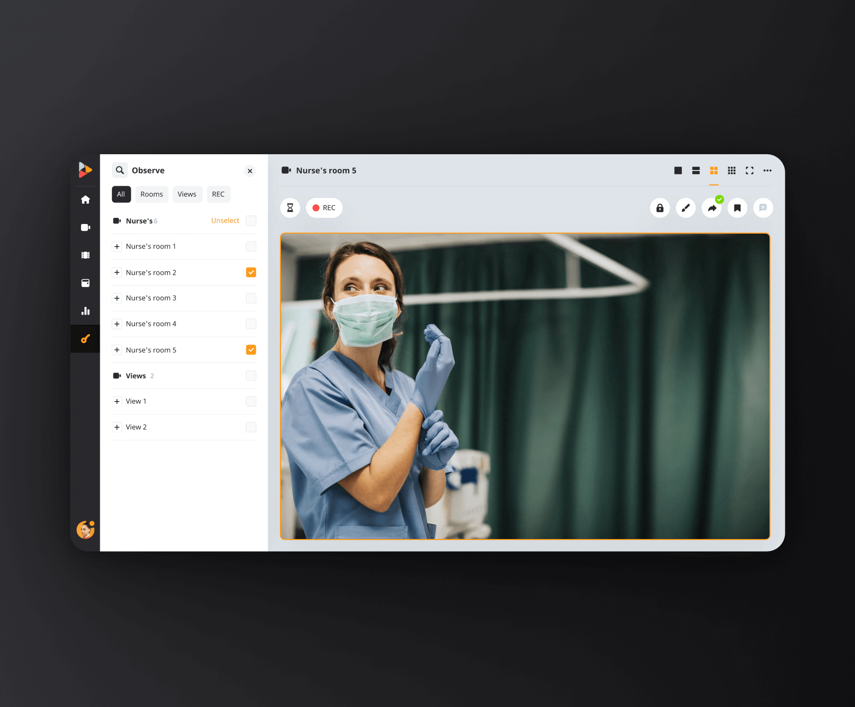 видеонаблюдение для больниц и медучреждений