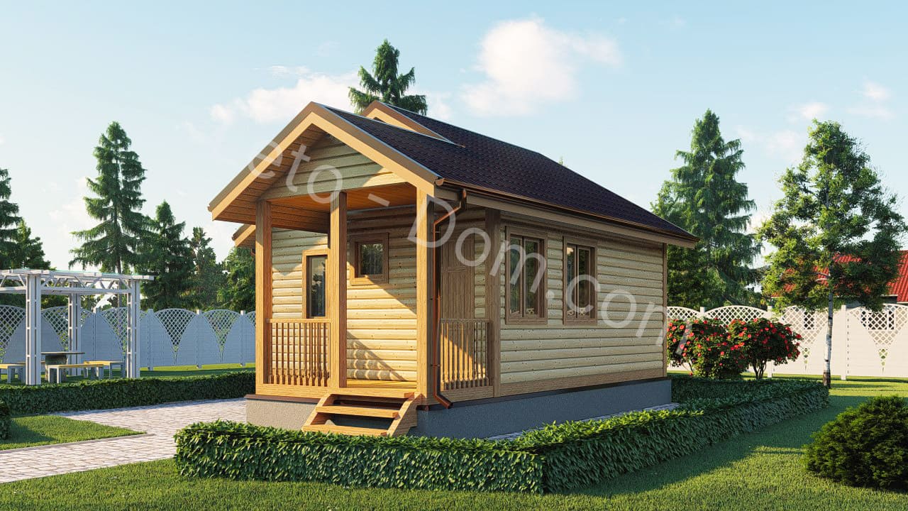 дом из бруса