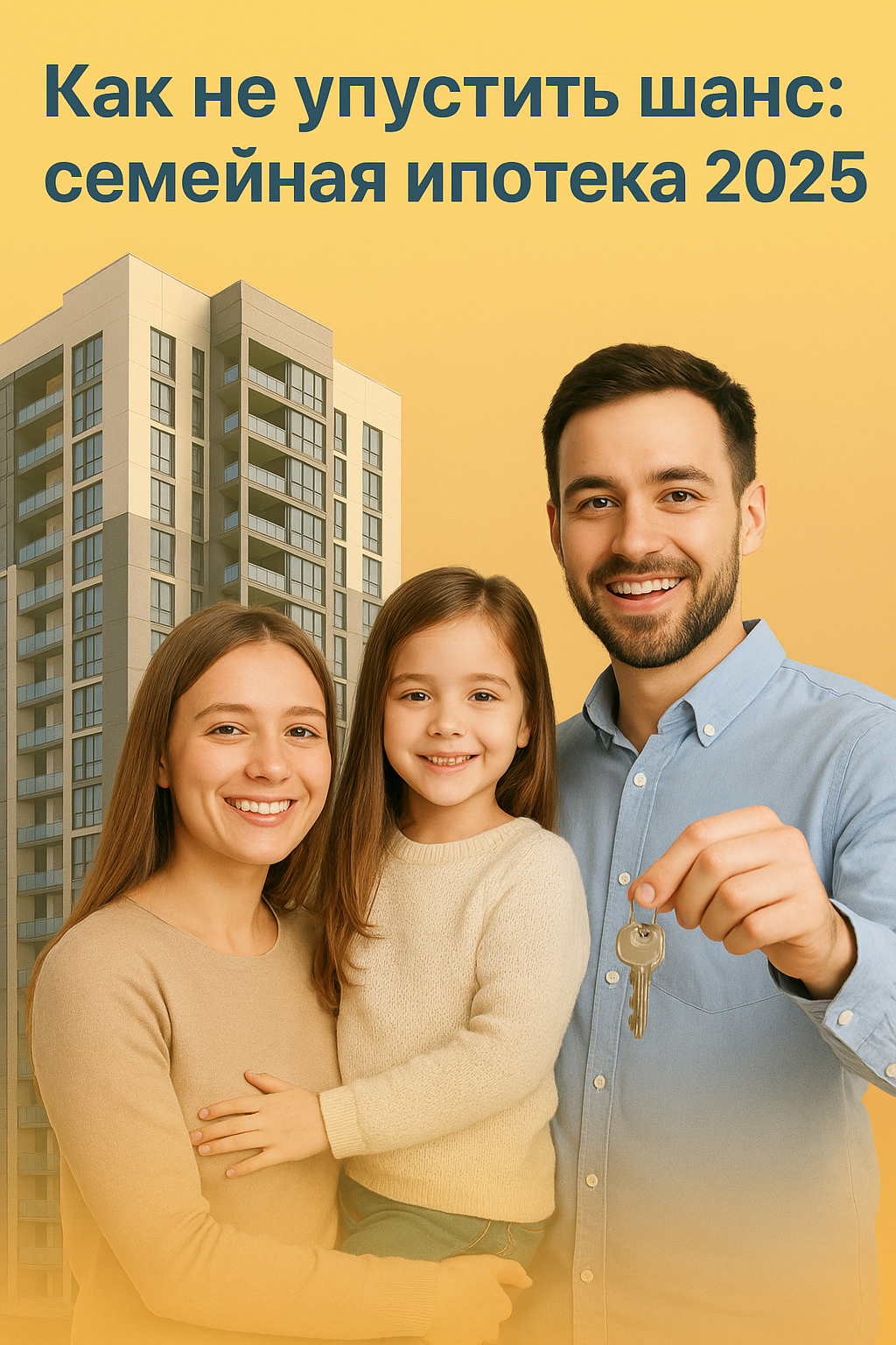 Молодая семья оформляет семейную ипотеку в новостройке Новосибирска