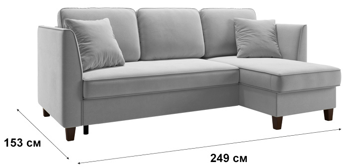 размеры диван рольд