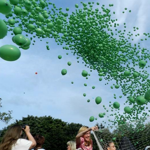 Выпускать в небо воздушные шары с гелием. Зелёные воздушные шары в небе. Зеленые шарики в небе. Воздушные шары и экология. Шарики зеленые много.