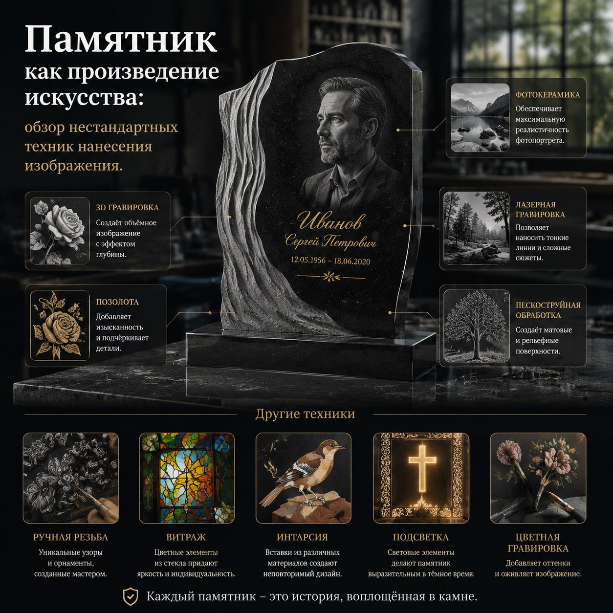 эксклюзивные памятники