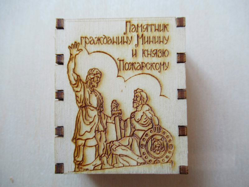 Спички сувенирные на магните города России Нижний Новгород