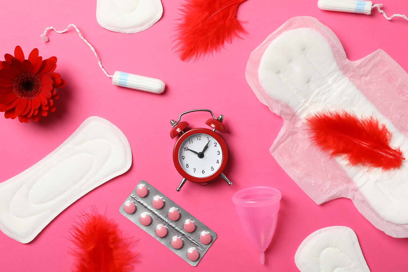 Гигиенические средства для женщин, прокладки, тампоны