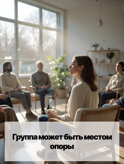 Опасность групповой терапии для тревожных с психосоматическими болезнями