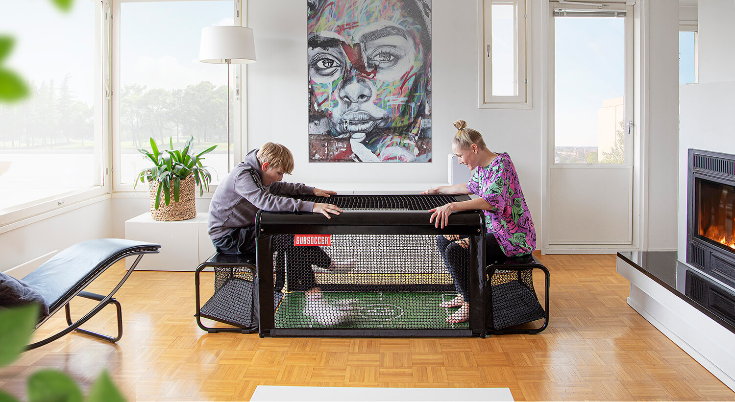 Subsoccer. Сидячий футбол под столом