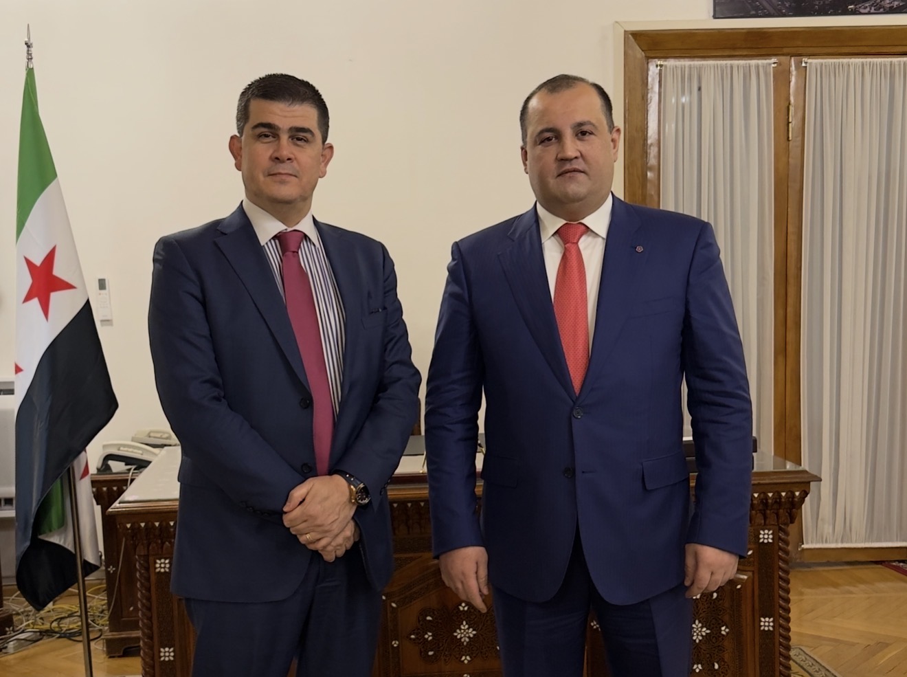 Артур Хачатрян,МАЭПД, Абдулраззак Исмаил,Временный поверенный в делах Сирии в Москве