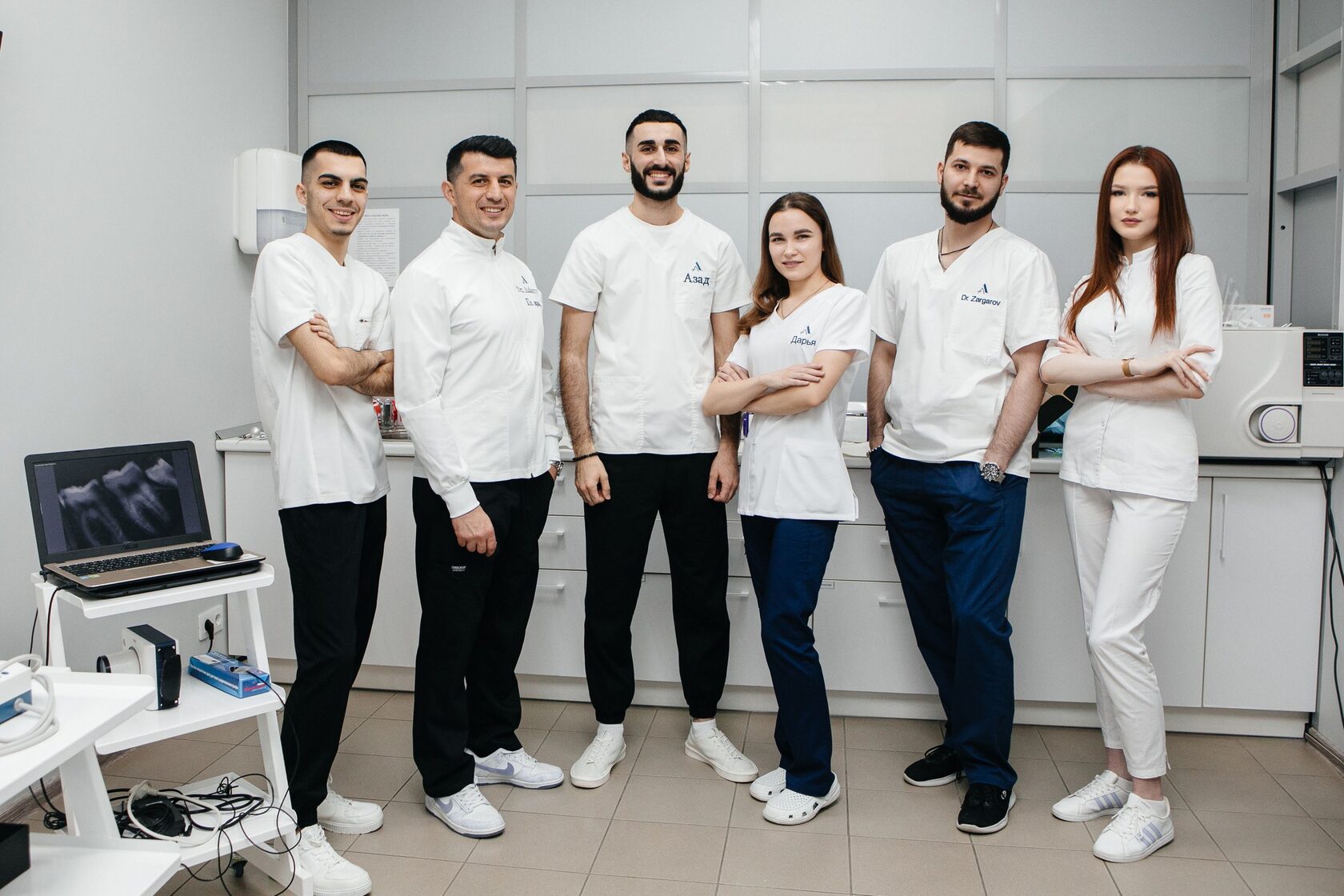 Команда стоматологической клиники