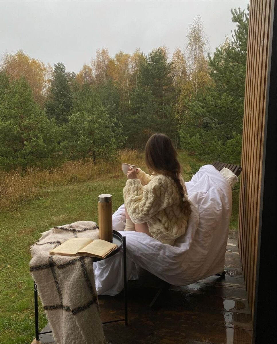 Спокойный осенний день на природе