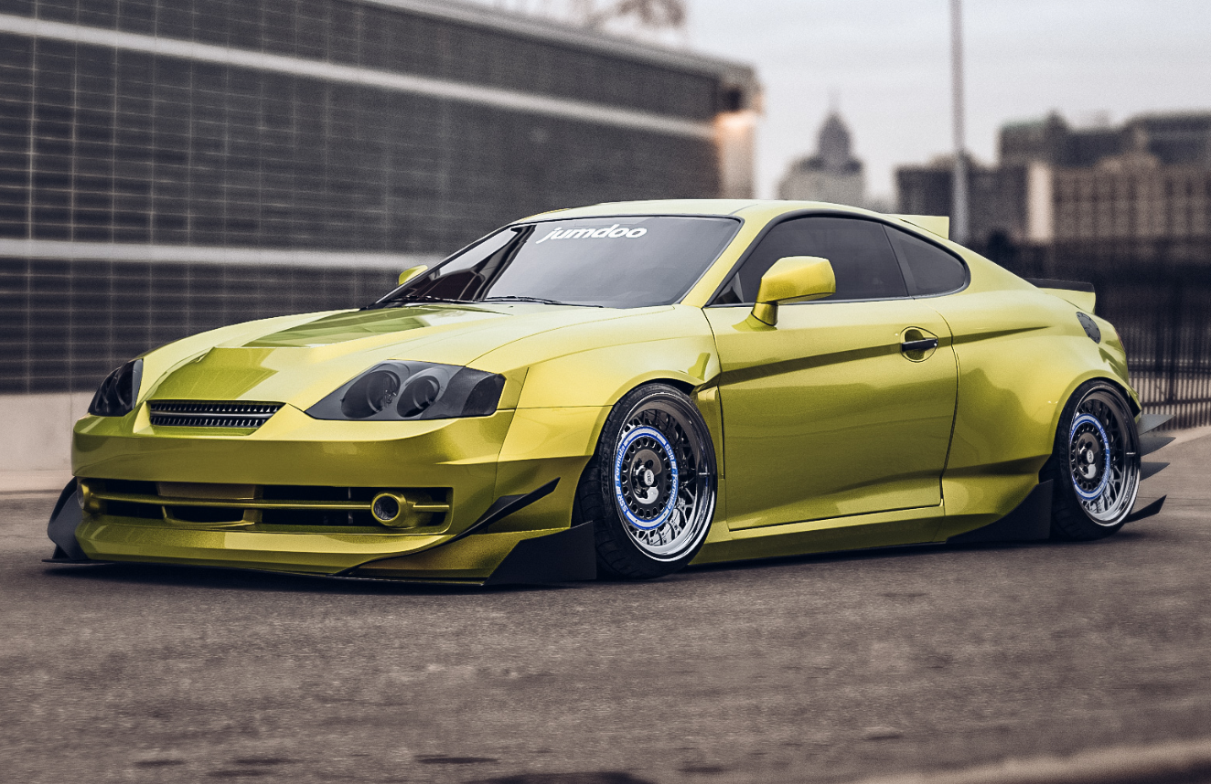 Hyundai Coupe Body Kits Hyundai Coupe Body Kits
