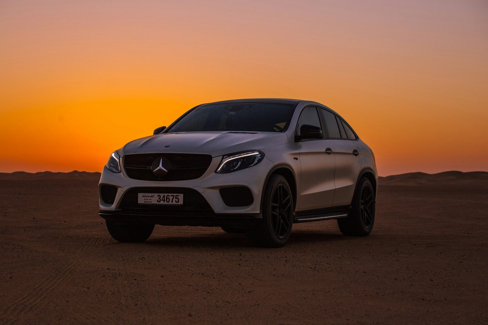 Mercedes-Benz GLE на аукционе в ОАЭ