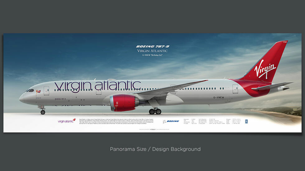 Virgin Atlantic Boeing 787-9 G-VNEW | Aviaposter