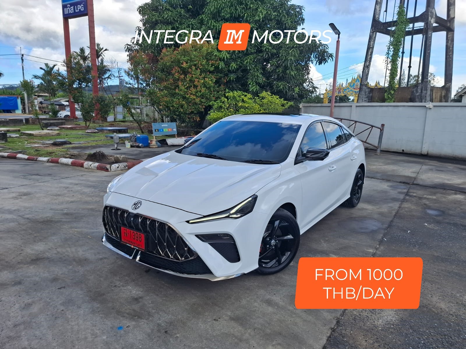 Аренда MG5 PRO X 2024 на Пхукете — стильный седан без залога документов