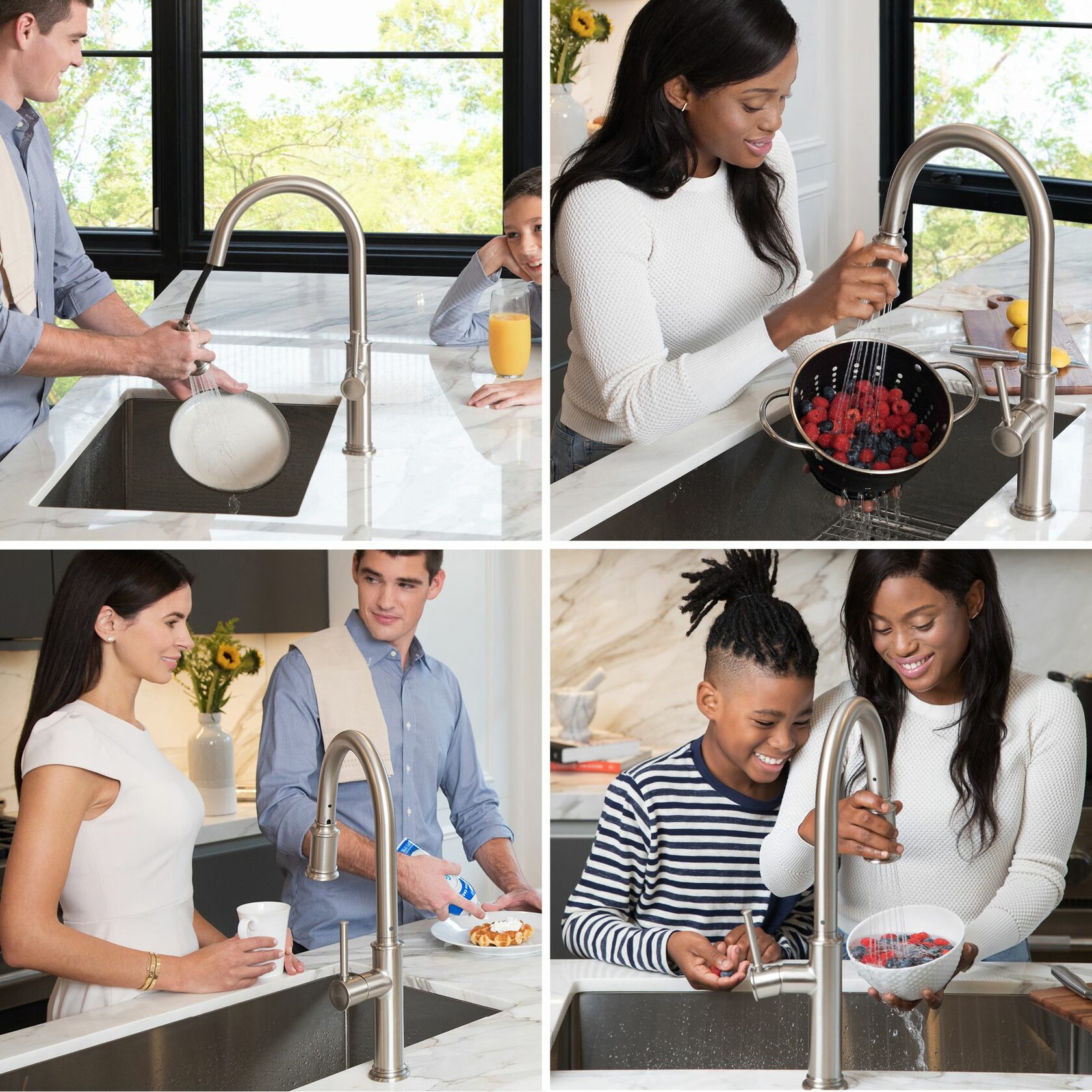 Кухонний змішувач Kraus KPF-1680SFS - изображение 11