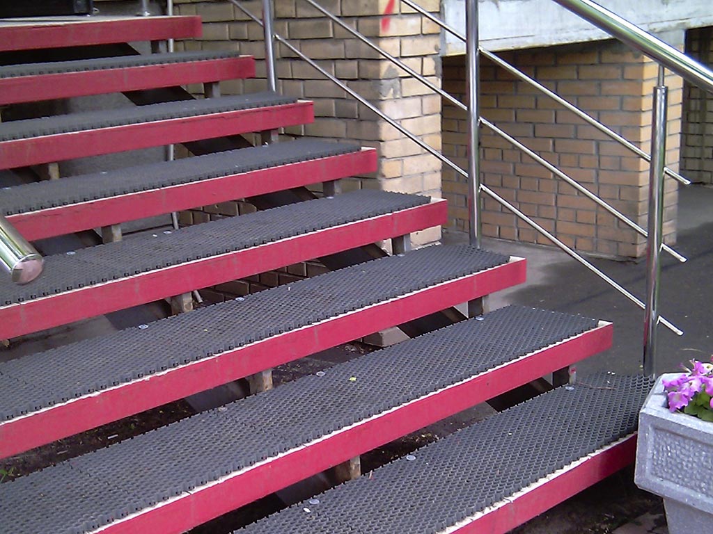покрытие наружных лестниц