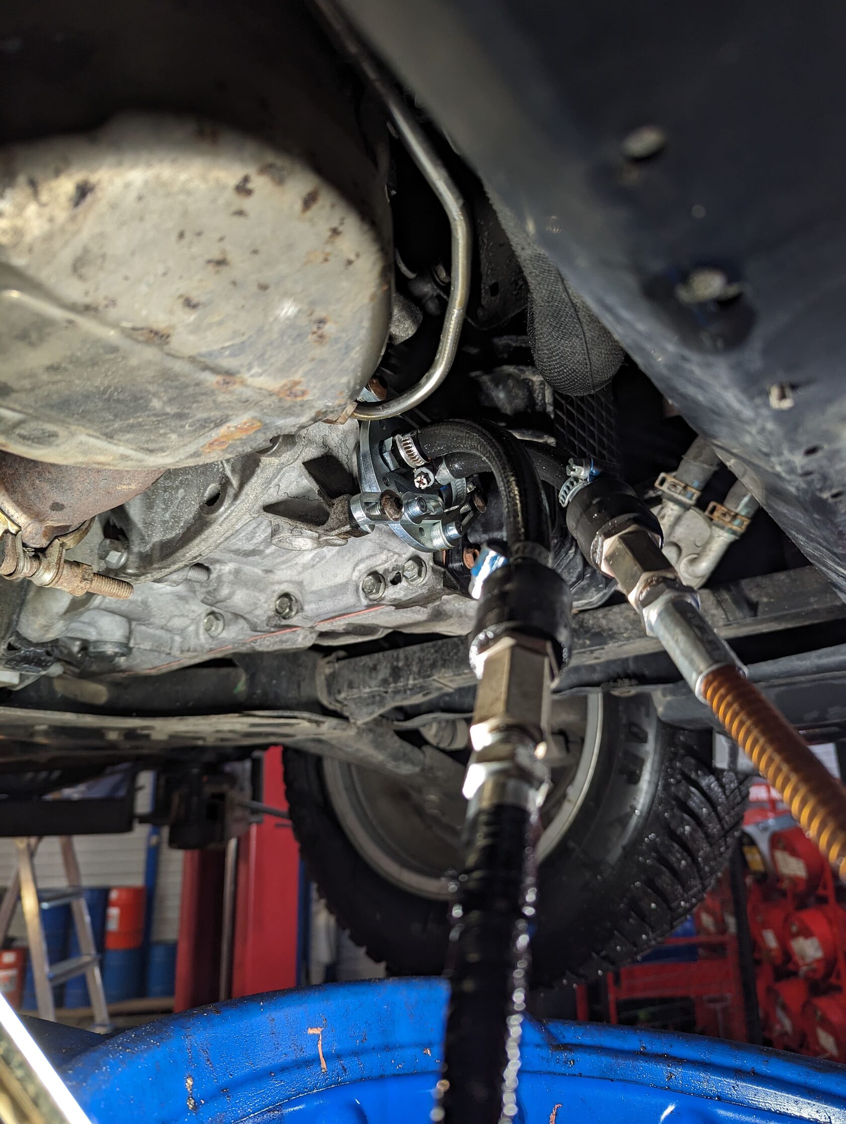 Подключение к АКПП Aisin TG-80LS