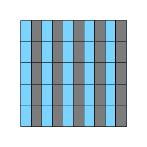 укладка брусчатки схема прямо