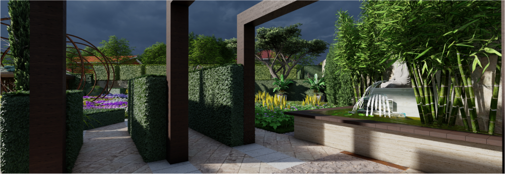 Дом под ключ в Краснодар ландшафт