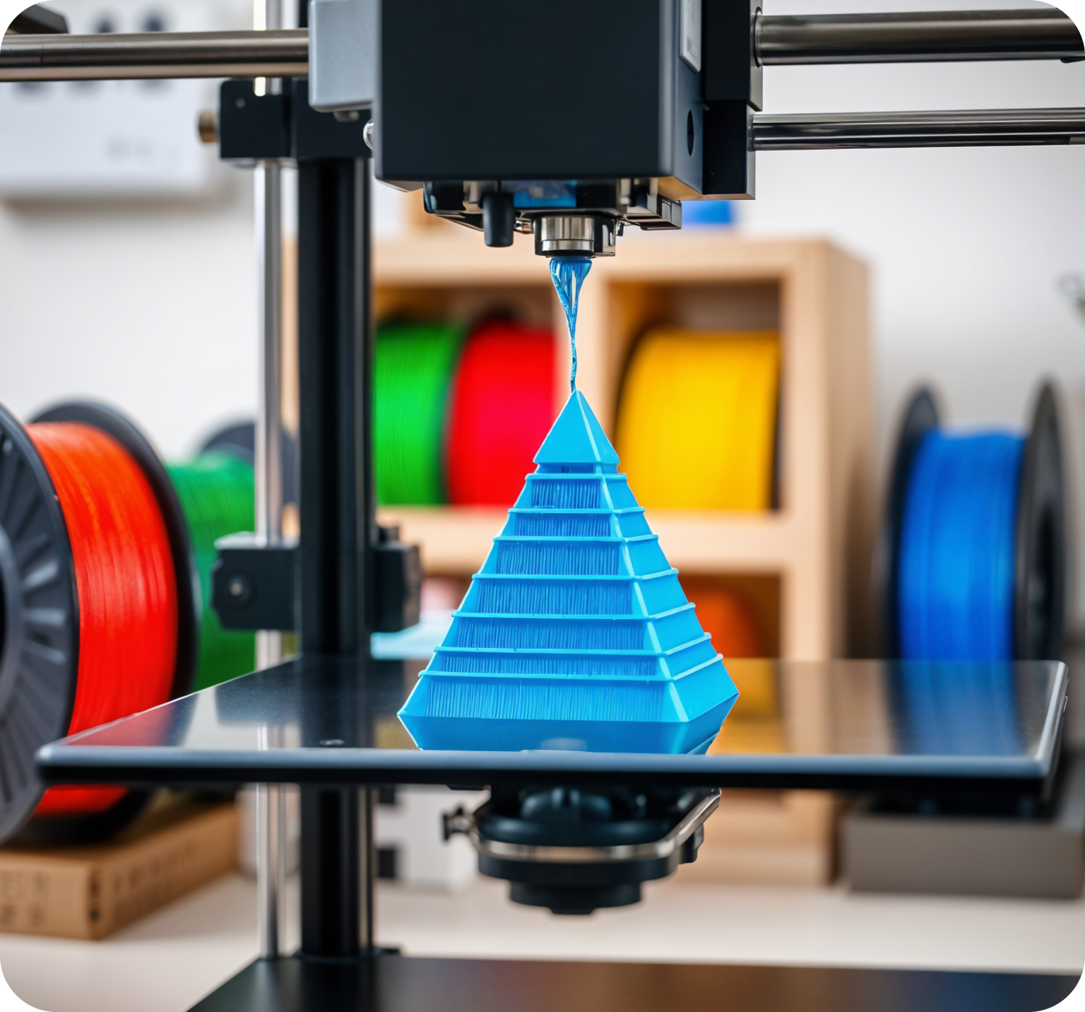 Процесс изготовления изделия на 3D-принтере