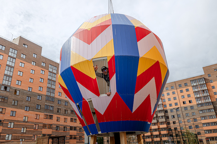 необычные детские домики из дерева