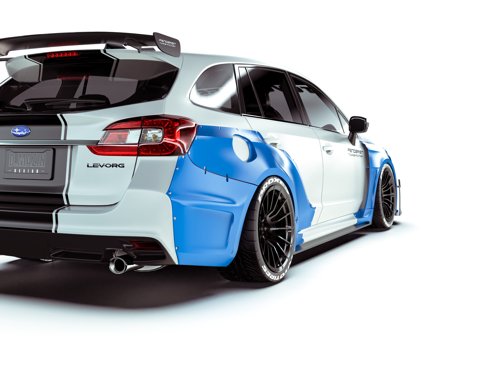 Full Fenderist Spec S Kit Wide Body Kit Subaru Levorg