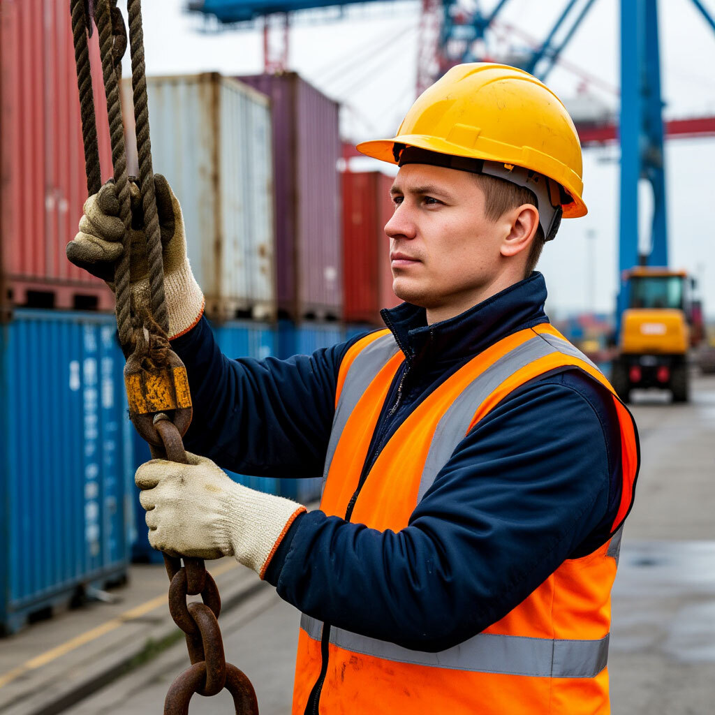 крановщик в логистике