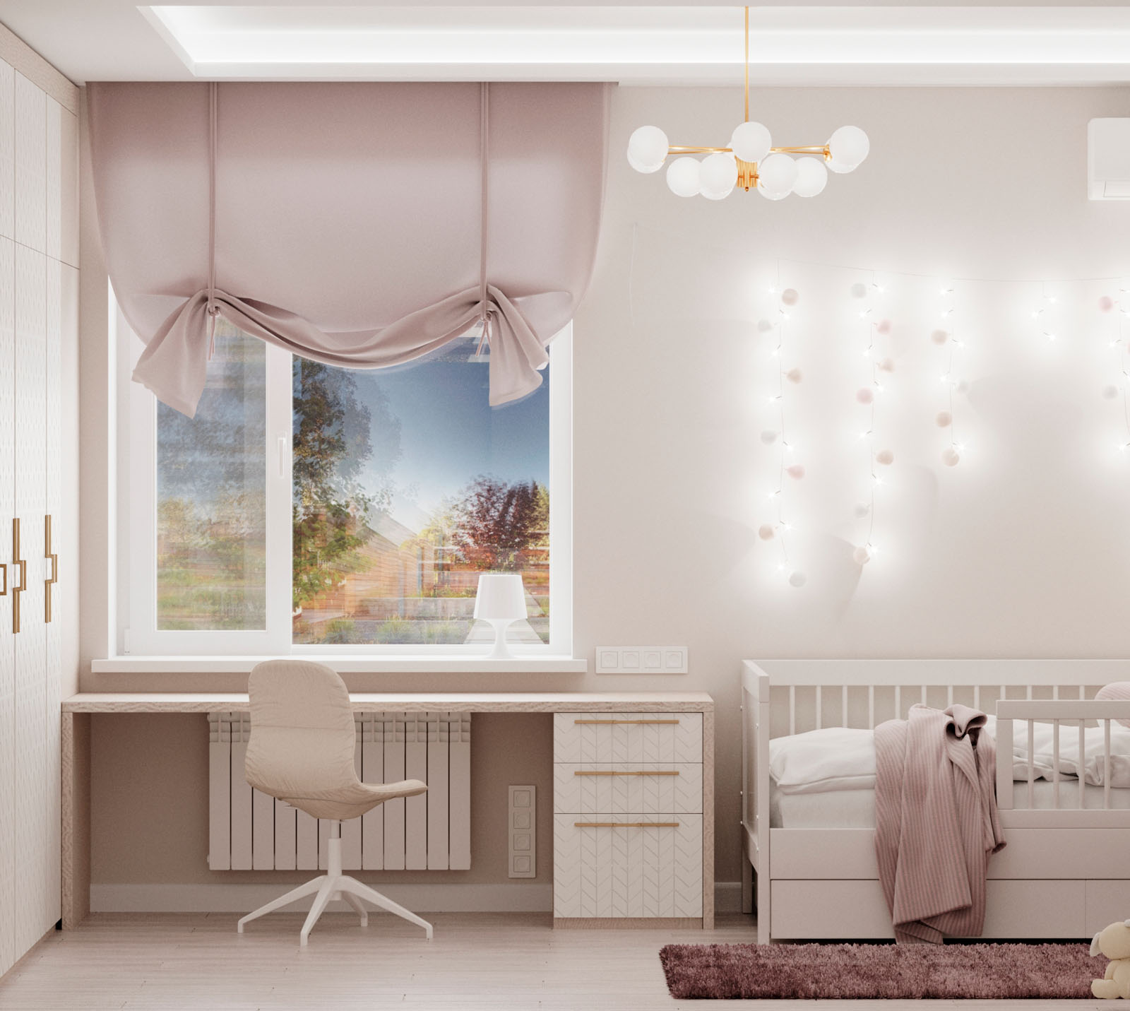 Мебель для детской, детская кровать, детский стол