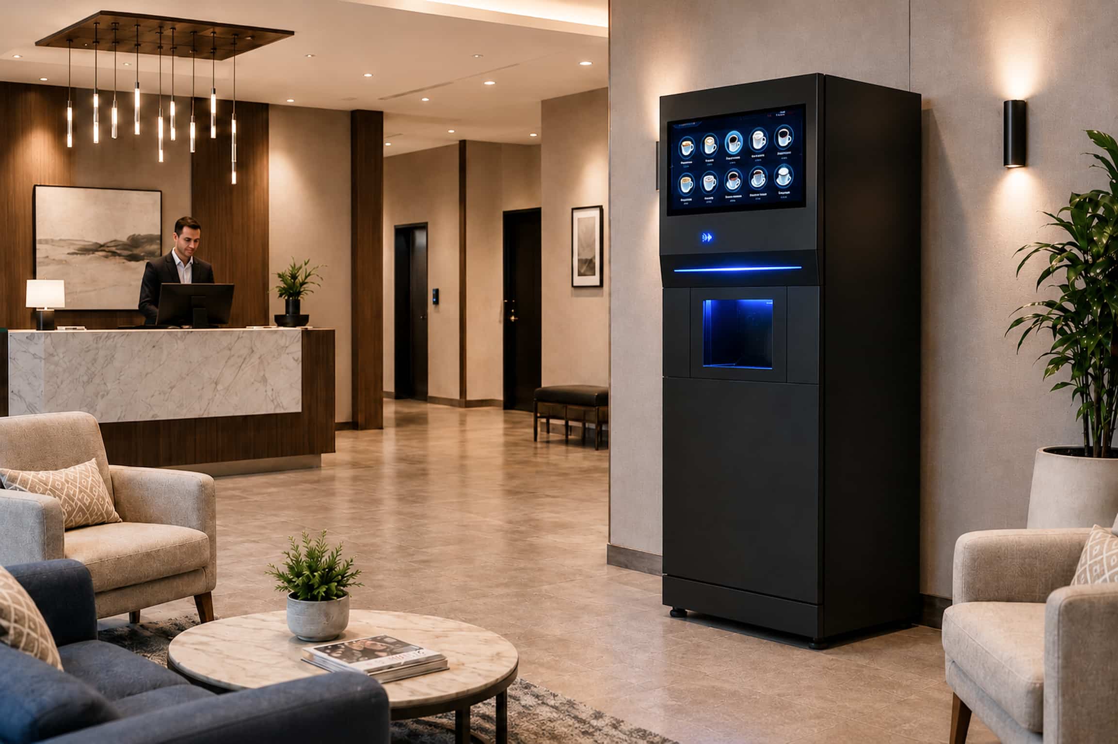 vending coffee bar hotel
