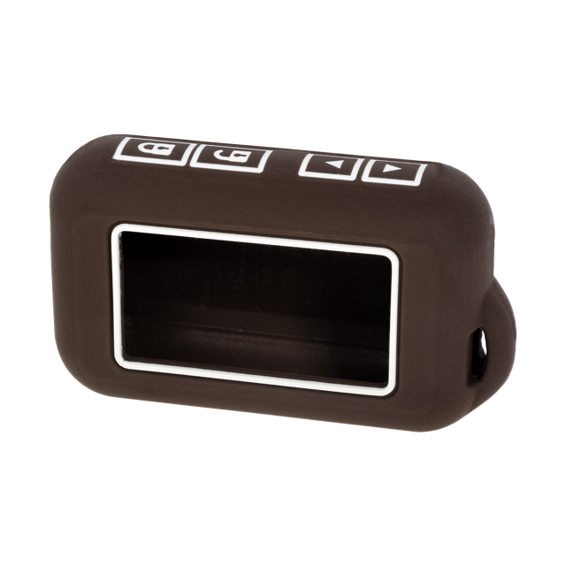 Силиконовый чехол StarLine E90 Soft Touch — коричневый