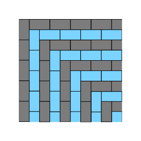 укладка брусчатки угол