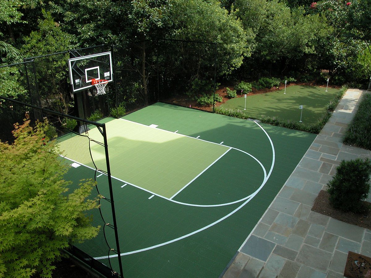 Баскетбольная площадка под ключ — строительство, монтаж , стоимость