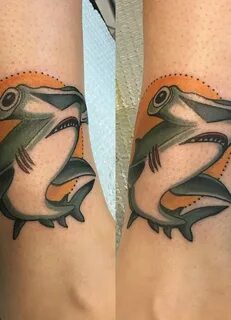 Татуировка акула-молот: значение и фото