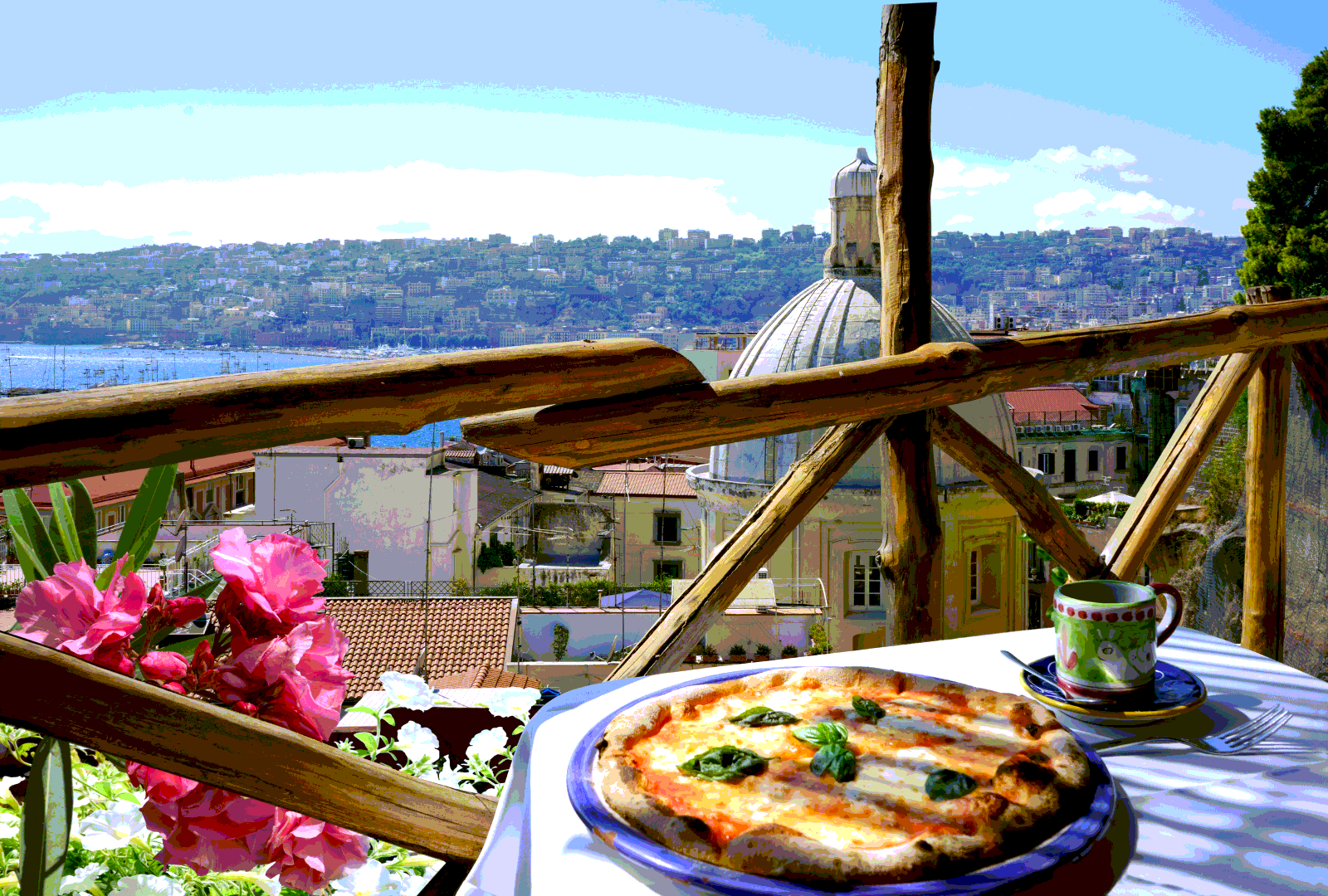 Девушка в Италии