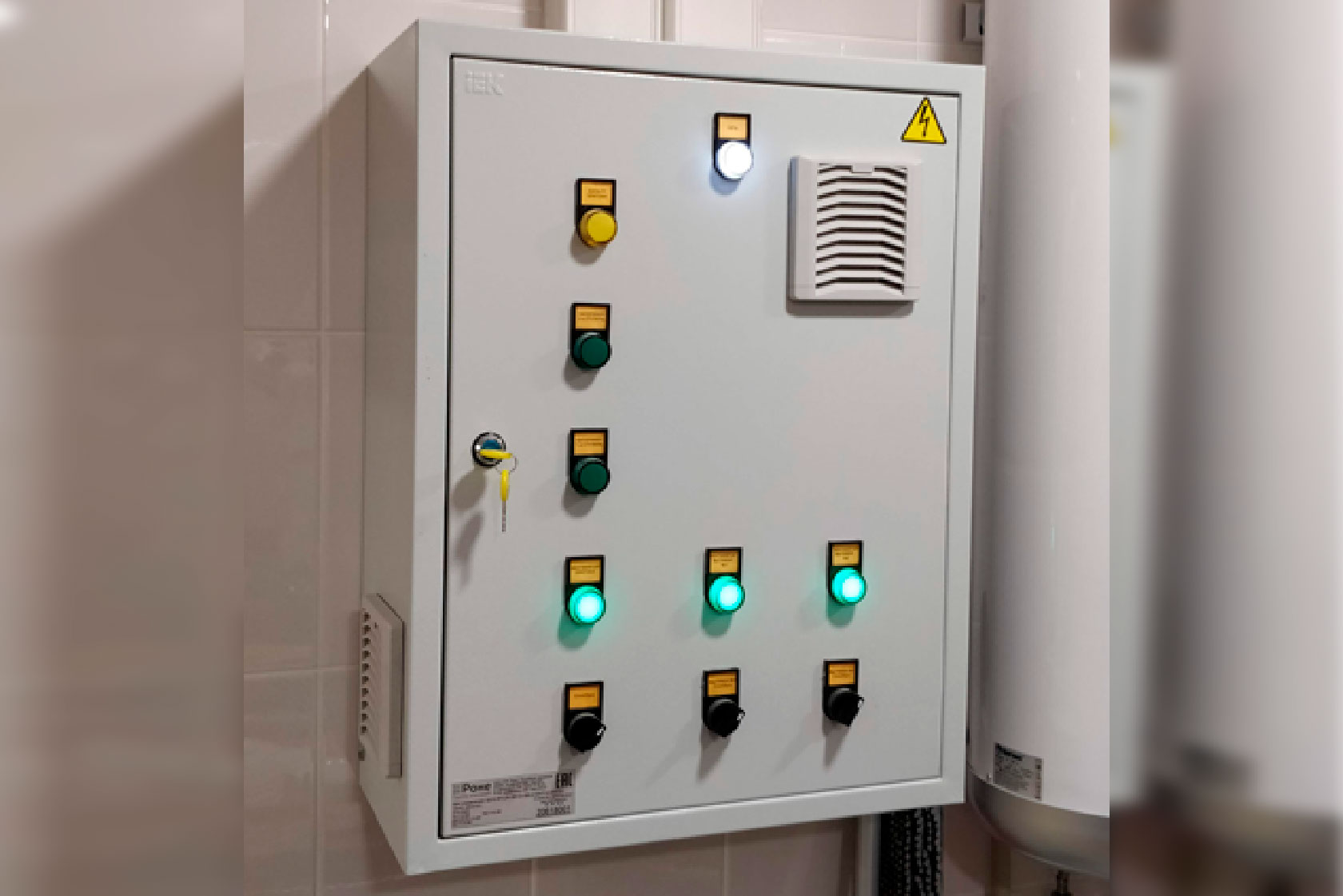шкаф управления для систем вентиляции