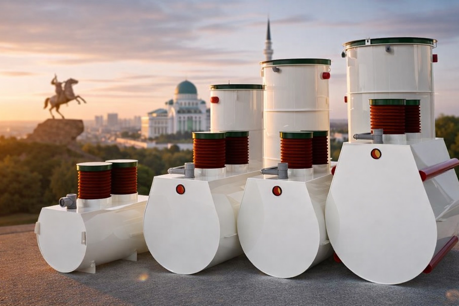 Септики и биостанции ДКС: надежная автономная канализация для дачи и дома в Уфе