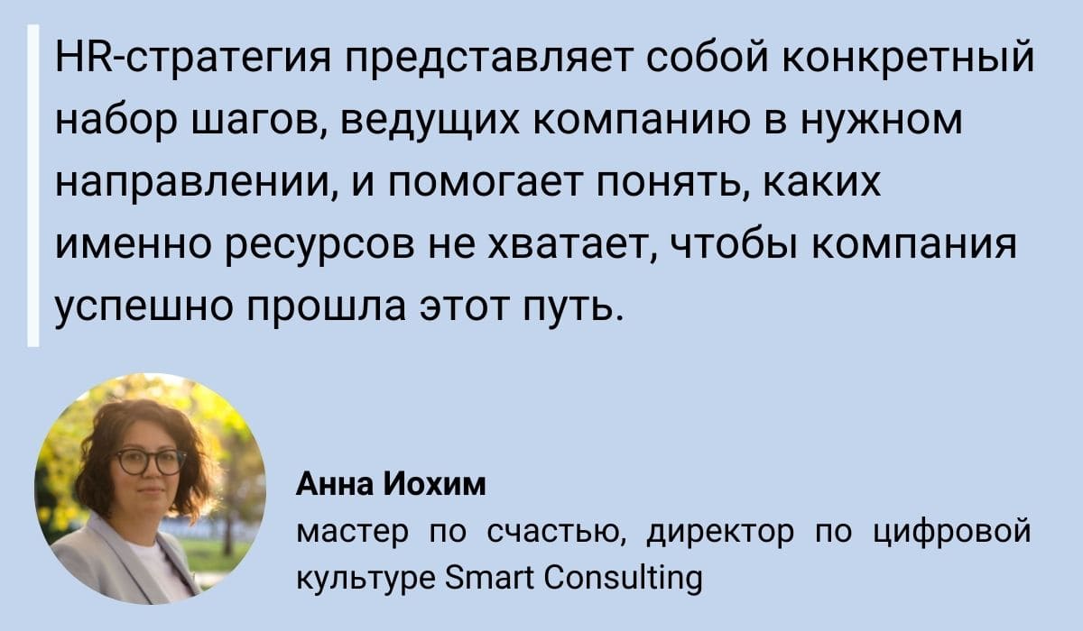 HR-стратегия: Два простых шага к грамотной HR-стратегии — и зачем она нужна