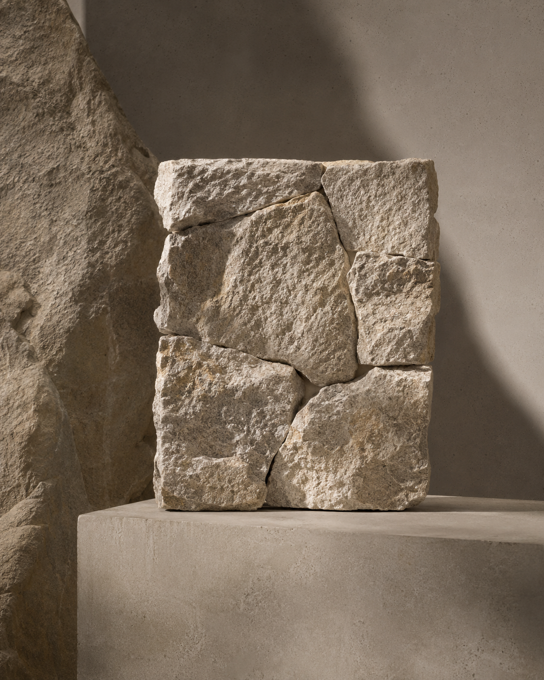 Travertine surface detail