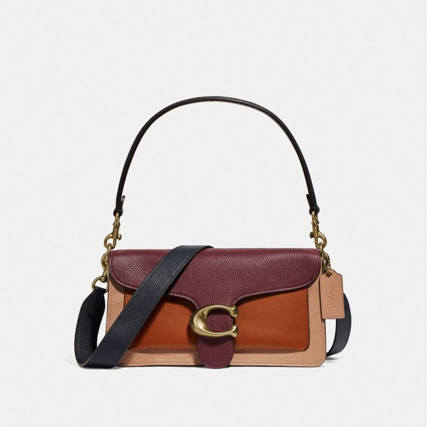 Coach tabby colorblock shoulder bag sale