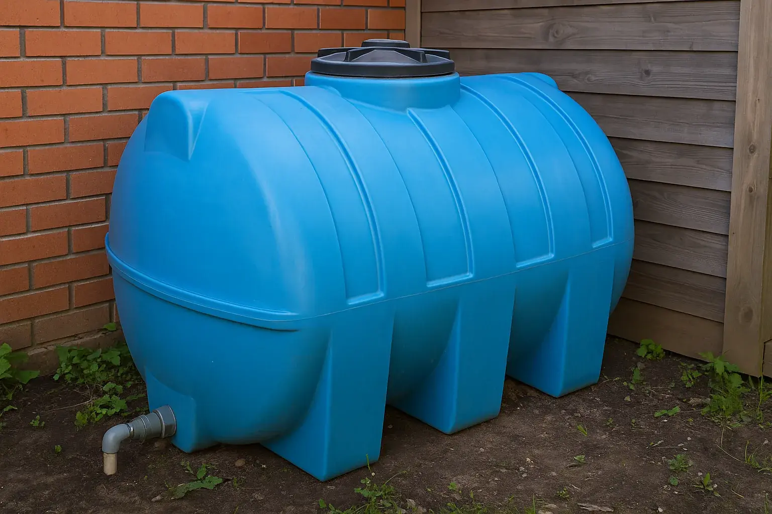 Водоснабжение с накопительным баком