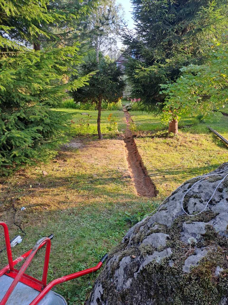 Дренаж участка под ключ: цена за метр | Прокладка дренажа по Спб и области