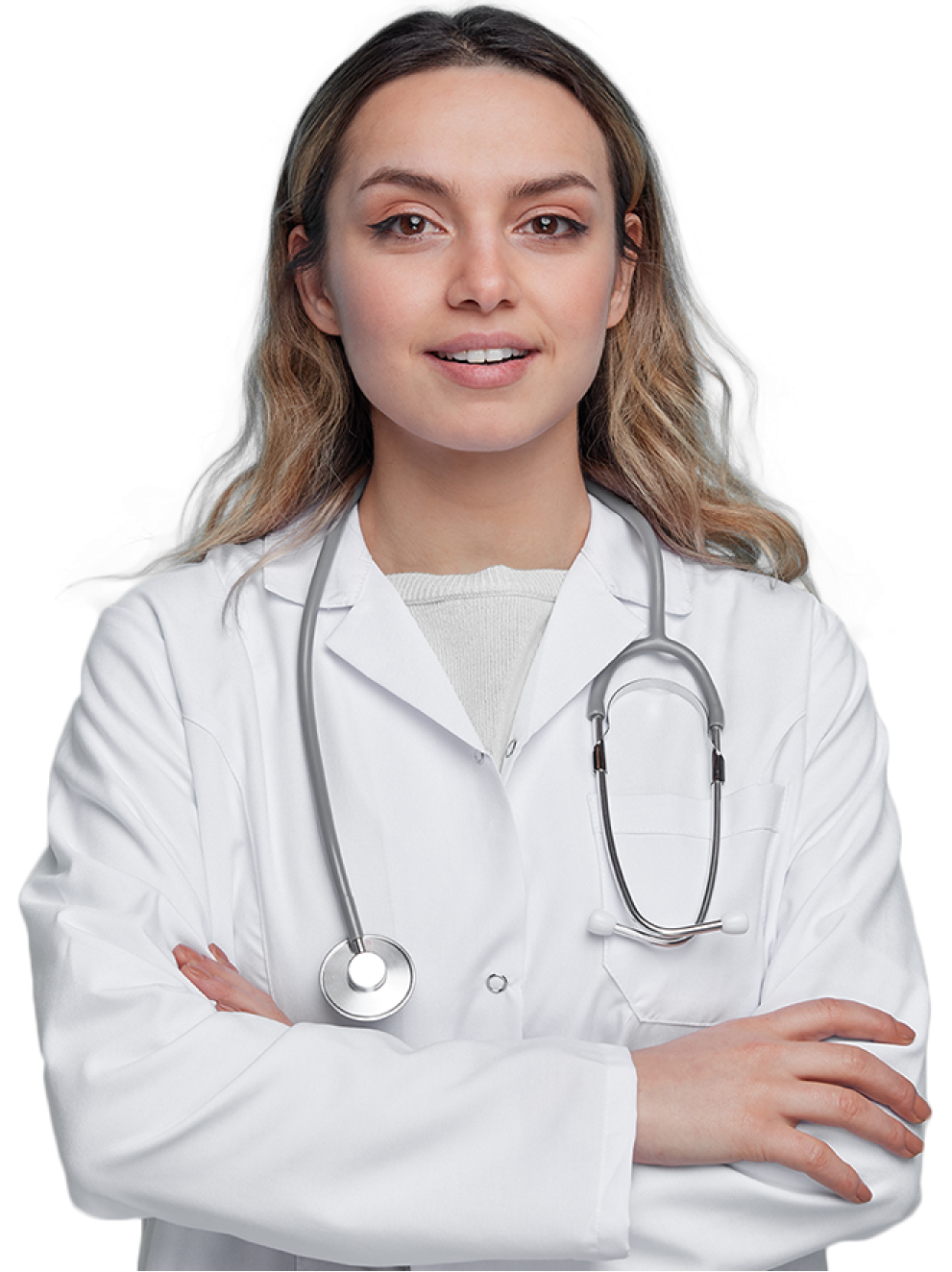 девушка врач