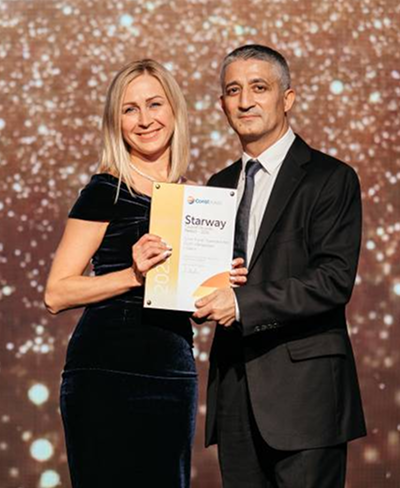 Команда Вездехода на церемонии награждения Starway Tourism Awards