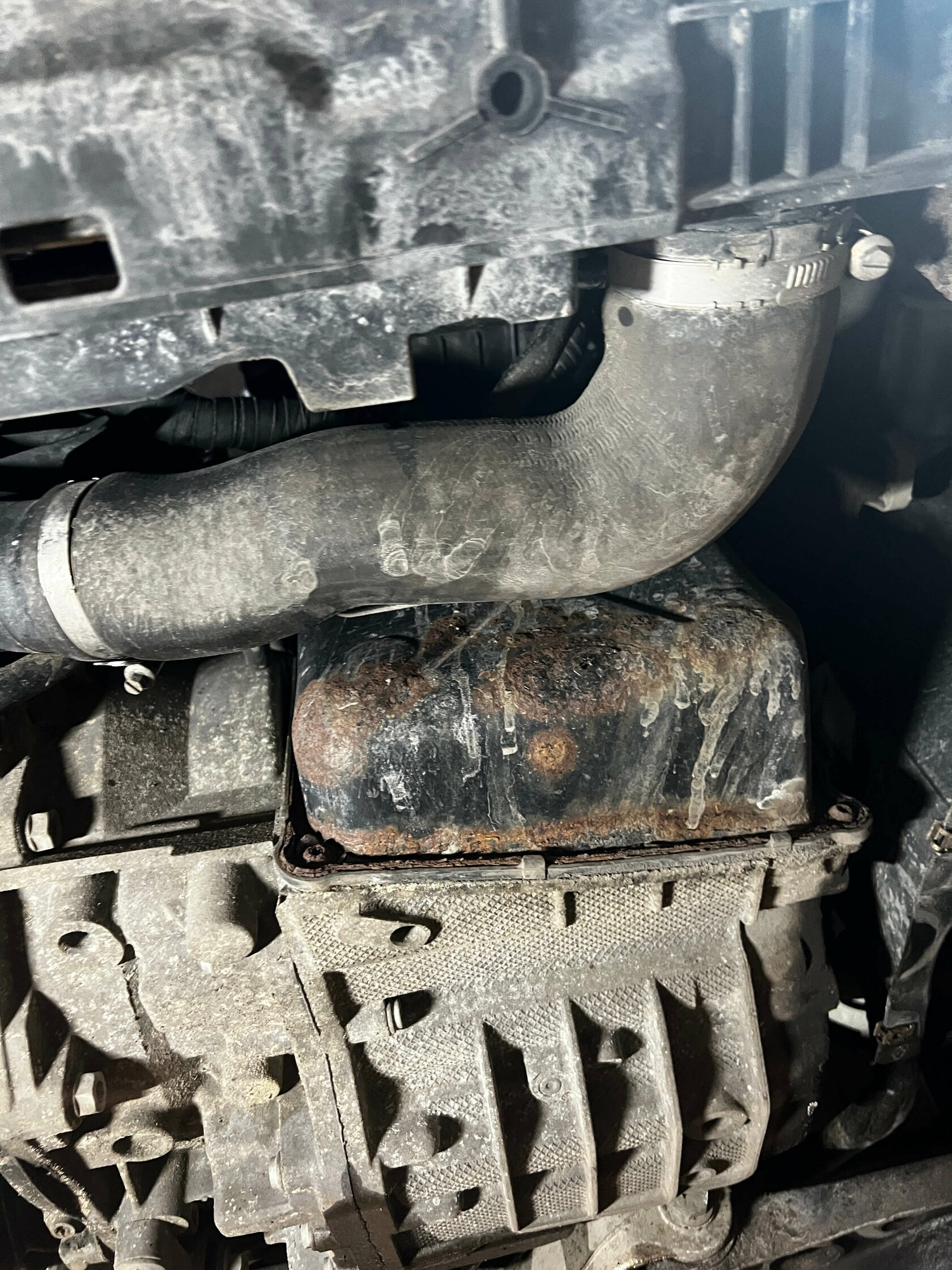 Audi A3 замена масла в DSG DQ250