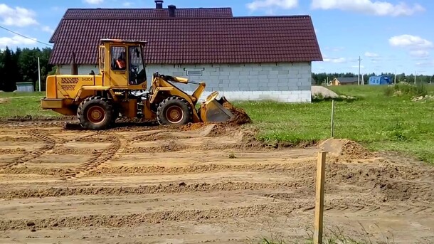 Подготовка участка для строительства дома