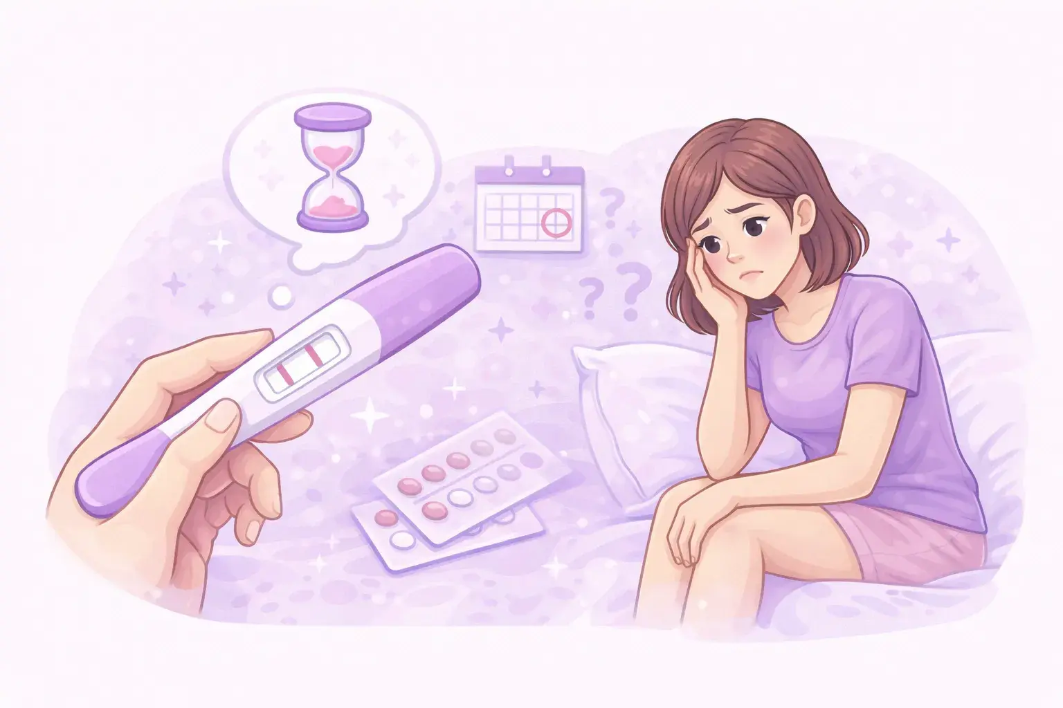 Тест на беременность и ожидание результата