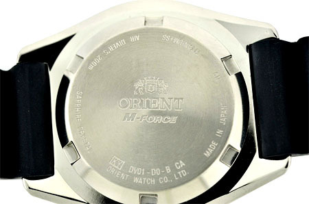 Калибр по коду корпуса часов Orient