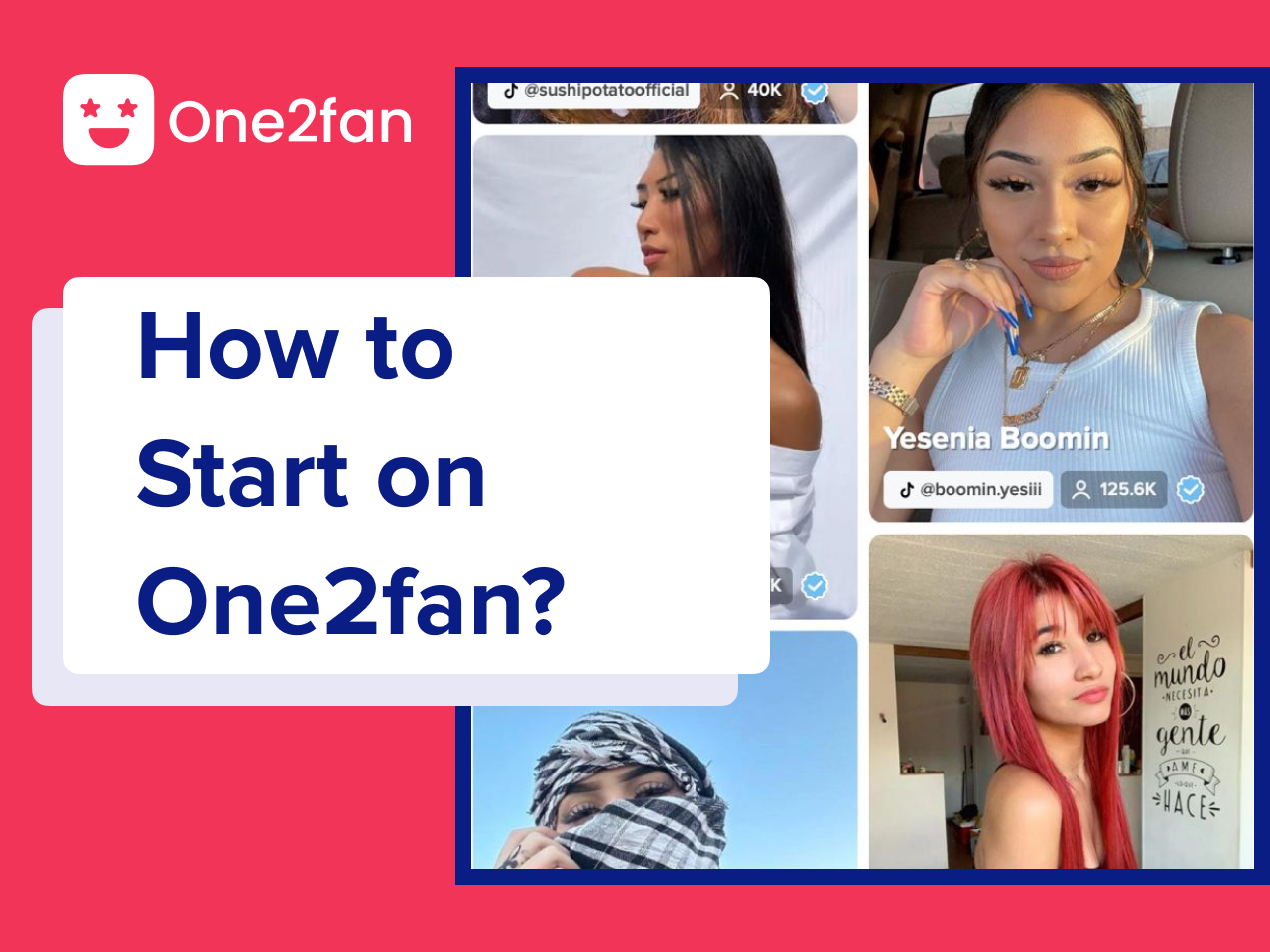 How to start on One2fan?