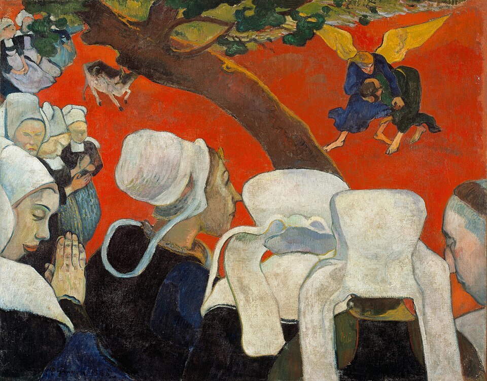 «Видение после проповеди (Иаков борется с ангелом)» — картина маслом французского художника Поля Гогена , завершенная в 1888 году