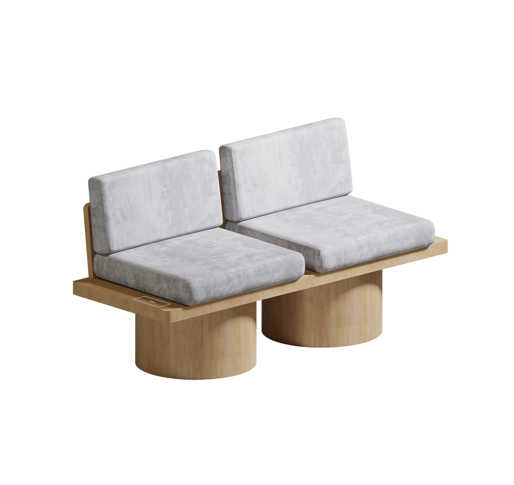 СОФА НА ЦИЛИНДРАХ