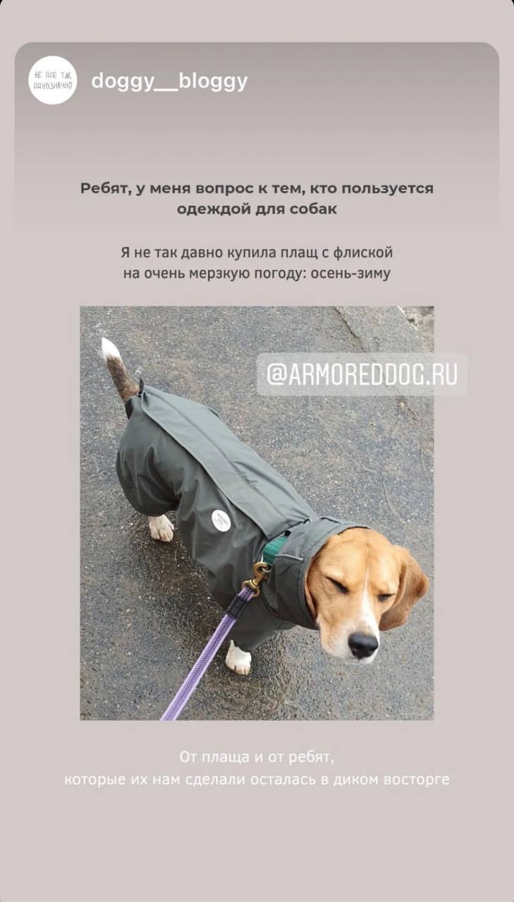 Одежда для собак ARMOREDDOG